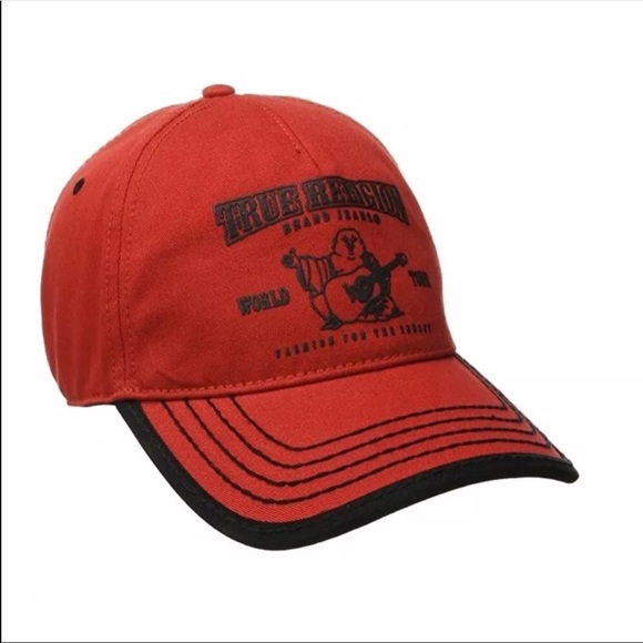 True Religion Accessories New True Religion Unisex Red Hat Cap Poshmark